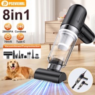 8 in1 Cordless Vacuum Cleaner 29000Pa Blower Vacuum 60000RPM Air Duster Wireless Car Vacuum mini Vac