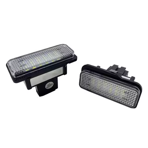 1pair For Mercedes Benz W219 W211 W203 WAGON E320 E500 AMG E63 S211 C240 No Error Xenon White Licens