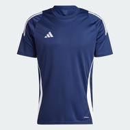adidas ฟุตบอล เสื้อฟุตบอล Tiro 24 ผู้ชาย สีน้ำเงิน IS1018