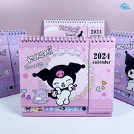 Sanrio 2024 New Desk Calendar/calendar/cartoon Cute Memo/Desk Punch Calendar