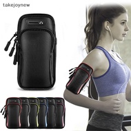 [takejoynew] Gym Sports Running Jogging Armband Arm Band Bag Holder Case Cover For Cell Phone Armband 6.5 to 7.2 " Cell Phone LYF