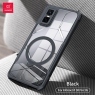 XUNDD เคส ใช้กับ Infinix GT 20 Pro Case Infinix GT 30 Pro เคส  กันกระแทก ป้องกันรอยขีดข่วน แผ่นหลังโ