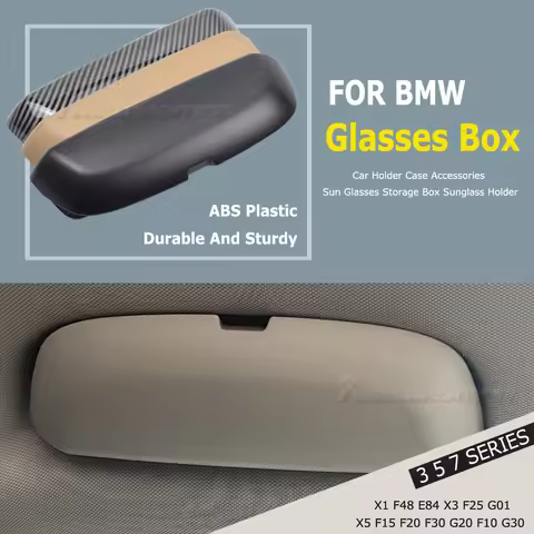 Car Glasses Box Storage Holder Sunglasses Case for BMW E84 X3 F25 X1 F48 G01 X5 F15 F20 F30 G20 F10 