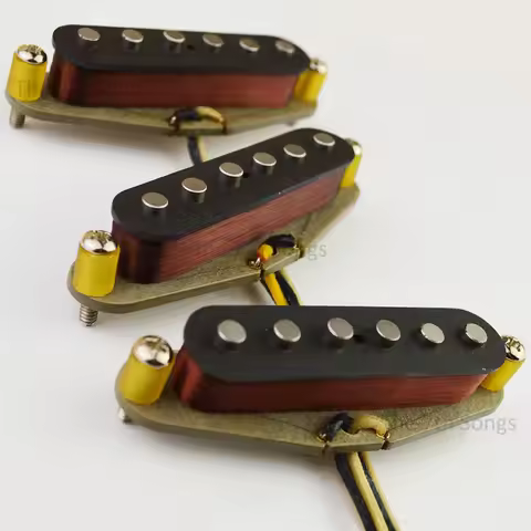 Texas Special Classic Blues Alnico 5 Electric Guitar ST Single Coil SSS Pickup Set 60's Blues n Rock