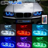 RGB Angel Eyes For BMW E46 M3 Tuning Coupe/Sedan/Wagon E38 E36 E39 Halogen Xenon Headlight Car Acces