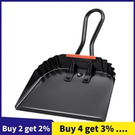Industrial Metal Dustpan 12Inch Dust Pan with Handle Handheld Dustpan Wide Scoopers Dust and Debris 