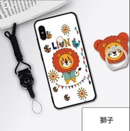 小米 Mi 紅米 Redmi Note 5 手機 套 軟殼 送 同款指環 支架 獅子 座 Lion case