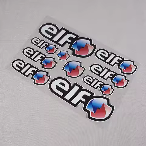 Yamaha Stickers for Suzuki Honda Motorcycle Stickers Elf Oils Bike Helmet Decals Set for Kawasaki Zx