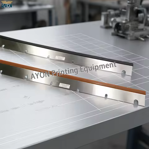 4PCS LAYON M2.010.403 Heidelberg Printer SM74 PM74 Wash Up Blade 825mm 9 Holes Portable Printer Part