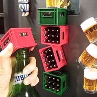 Retro Mini Fridge Magnet Multi Color Assortment Novelty Bottle Opener Kitchen Decoration Funny Bar A