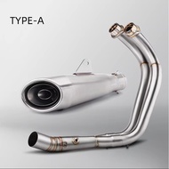MT-07 FZ-07 Motorcycle Exhaust Full System Muffler Slip on Exhaust For MT07 FZ07  MT 07 TRACER 700 X