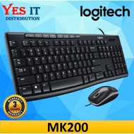 LOGITECH MK200 Combo Desktop Keyboard with Mouse