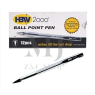 "CHERRY BLOSSOM" HBW 2000 Ball Point Pen Black Ballpen