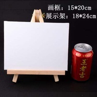 Mini Desktop Sketch Triangle Solid Wood Stand Adjustable Height Non-Folding Art Easel Childrens Draw