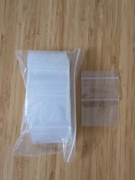 (包郵) 自封袋 兩層自封袋 透明PVC 首飾收納 *5x7cm