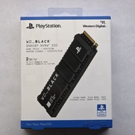 Western Digital 1TB 2TB 4TB 8TB WD_BLACK SN850P NVMe M.2 SSD for PS5 - w/ Heatsink, 7300MB/s New in 