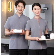 Hotel Service Uniform Women men Hospital Cleaner Work Clothes SPA Uniform