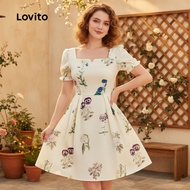 Lovito Refined Gentle Women's Spring Summer Dress L143EDD374