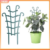 yakhsu|  Plastic Stackable Plant Stand Indoor Plant Stand Stackable Garden Plant Trellis for Indoor Outdoor Climbing Plants Set of 2 Durable Plastic Mini Potted Plants Climbing