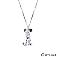 【Disney】Disney迪士尼系列銀飾  純銀項鍊-英俊米奇款
