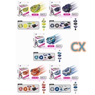 Flame CX-01 CX-02 CX-03 CX-04-01 CX-04-02 Spinning Tops X with Launcher set Toys for Children Gift