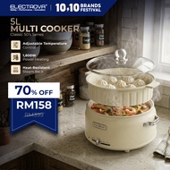 Electrova 5L Multi Cooker | Retro Classic 50's Series | Hot Pot Cooker