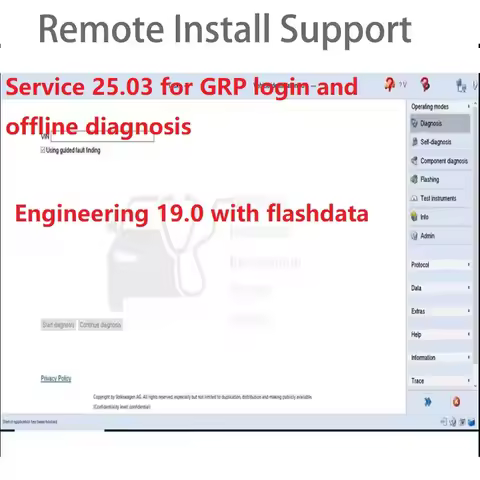 2026 Latest Odis Service 25.0.3 Odis Engineering 19.0 S23.01 E17.01 for 6154A ODIS-S7.2.1 and ODIS-E