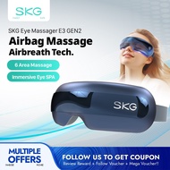 SKG Eye Massager Airsoft Massage Hot Compress Relieves Sore Eyes and Removes Dark Circles E3-2