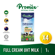 Promex Grass-fed UHT Full Cream Milk 1L x4