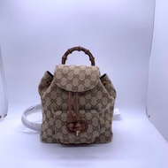 Gucci/古馳 竹節包 mini雙肩包 可愛又實用 甜妹必備
