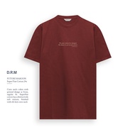 Drm t-shirt | Drm wear ~ tshirt future maroon
