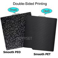 【Tech-savvy】 Build Plate for Bambu Lab X1 P1P A1 PEI Sheet PEO pey Smooth X1C PET Carbon Sheet PEI f