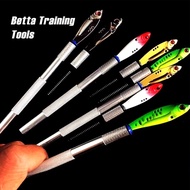 Betta Fish Stick Fish Trainning Stick Flaring Stick Toy Interactive Betta Stick Toy for Fish Accesso