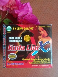 Ekstrak Kapsul Kuda Liar X Garansi 5 Kali Lebih Dahsyat 100% Ori