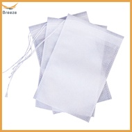 breeze 100pcs Disposable Drawstring Tea Herb Filter Bags Sachet Bag Infuser For Wedding Party Home S