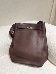 Hermes so Kelly 26 47朱古力色 N stamp