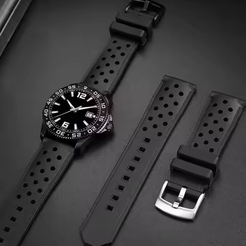 Silicone Watch Strap for Tag Heuer Racing F1 WAZ2113 Sports Watch Series Accessories Rubber Men Watc