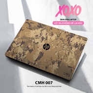 Laptop Skin Sticker Camo Model 007 - Decal Stickers For Dell, Hp, Asus, Lenovo, Acer, MSI, Surface, 