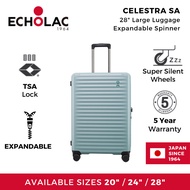Echolac Celestra SA 28" Large Luggage Expandable Spinner