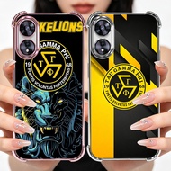 Q-14 Tau Gamma Phi Anti-drop phone case for OPPO A18 A38 A3S A58 A60 4G
