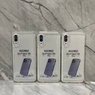 SoftCase Samsung A02 M02 A02s A03s A10 A10s Case Bening Clear SPACE TPU Jelly White_Cell Df Store