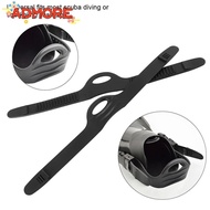 ADMORE Swimming Fin Strap, Elastic Durable Flippers Fin Strap, Universal Adjustable Diving Buckle St