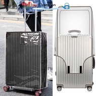 CHAMPIONO Travel Luggage Cover, PVC Waterproof Luggage Protector Cover,  16-28 Inch Dustproof Transparent Suitcase Protector Cover Luggage