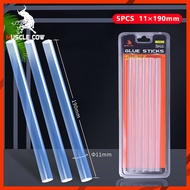 MUSCLE COW กาวแท่ง (12 ชิ้น/กล่อง) ขนาด 7 mm./ 11 mm.กาวร้อน แท่งกาวร้อน กาวแท่งใส แท่งใหญ่