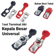 Kepala Aki Terminal Aki Klem Accu N70 NS70 Sepasang