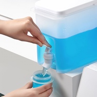 3500Ml Laundry Detergent Dispenser Bottle with Tap Large Washroom Softener Storage Organizer Bottle Soap Dispenser