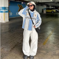 WP Company - Knitwear BOXY Crespo Football Knit Unisex Sweater / Men's & Women's Knitted Sweater