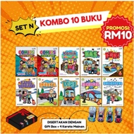 [FREGIFT] - BOOK SET UNTUK ANAK / BIRTHDAY / JAMUAN / buku cerita / haraki / buku nota / nombor / ja