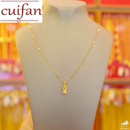 สร้อยคออิตาลีแท้ 18k Pentagram สร้อยคอทองคำแท้น้ำหนัก 0.4 กรัมราคาไม่แพง ไม่ลอกไม่ดำ!!