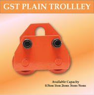 Ycaruz Lifting Supply HEAVY DUTY TWO SHAFTING GST PLAIN TORLLEY MANUAL TROLLEY WITH WHEEL ON I BEAM 